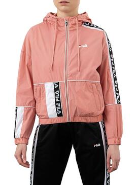 Windjacke Fila Tale Pink für Damen