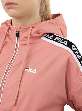 Windjacke Fila Tale Pink für Damen