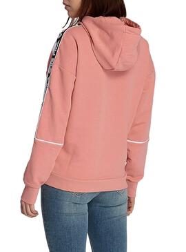 Sweatshirt Fila Tavora Hoody Pink für Damen