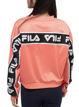 Sweatshirt Fila Tallis Pink für Damen