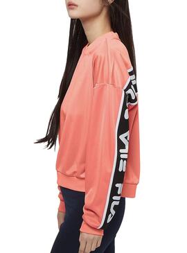 Sweatshirt Fila Tallis Pink für Damen