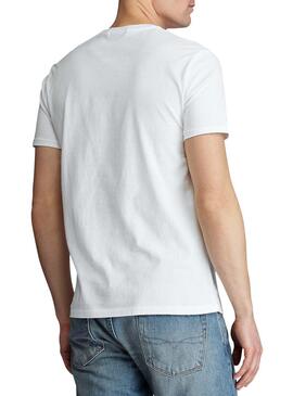 T-Shirt Polo Ralph Lauren Polobear Weiß Herren