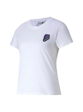 T-Shirt Puma Digital Love Weiße für Damen