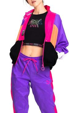 Jacke Puma Retro Multicolor für Damen