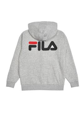 Sweatshirt Fila Basic Grau für Jungen und Mädchen
