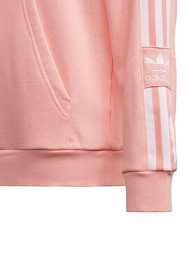 Sweatshirt Adidas Lock Up Rosa für Mädchen