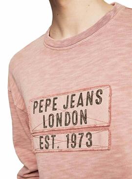 Sweatshirt Pepe Jeans Gregory Pink für Herren