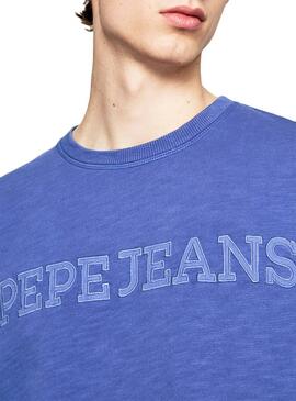 Sweatshirt Pepe Jeans Gavin Blau für Herren