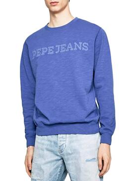 Sweatshirt Pepe Jeans Gavin Blau für Herren