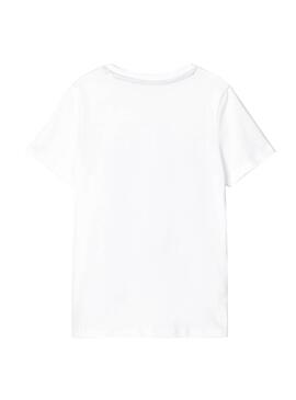 T-Shirt Name It Fergus Weiß für Jungen