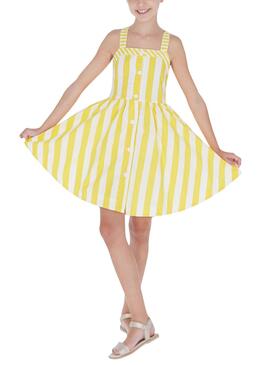 Kleid Mayoral Summer Gelb für Mädchen