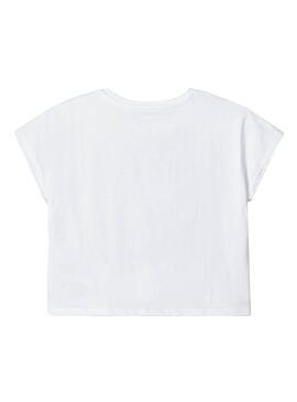 T-Shirt Name It Vilma Weiß für Mädchen