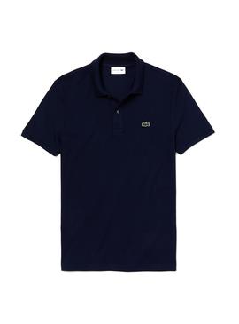 Polo Lacoste Basico Marine Blau Man