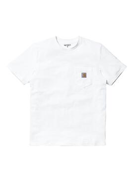 T-Shirt Carhartt Pocket Weiße für Herren