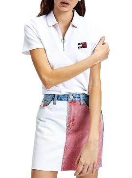 Polo Jeans Badge Weiß Für Damen