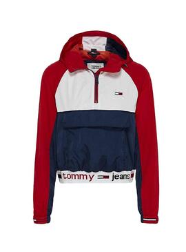 Windjacke Tommy Jeans Colorblock Logo Damen