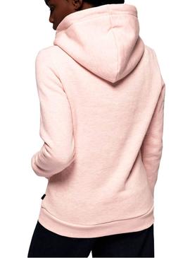 Sweatshirt Superdry Sequin Rosa für Damen