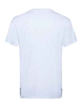 T-Shirt Tommy Jeans Solid Weiss für Herren