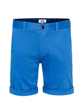 Bermudas Tommy Jeans Essential Chino Blau Klein