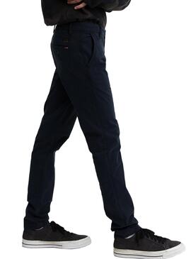 Hose Levis Chino Slim Marine Blau für Herren