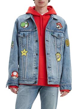 Jacke Denim Levis Vintage Super Mario