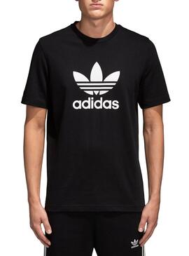 T-Shirt Adidas Trefoil Schwarz