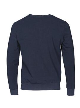 Sweatshirt Antony Morato Print Logo Marine Blau Herren