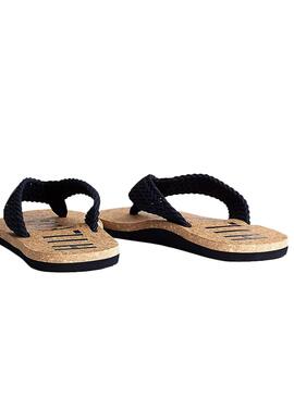 Flip flops Tommy Hilfiger Casual Cork Blau Herren