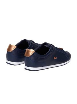 Sneaker Lacoste Rey Blau Marine Blau für Damen