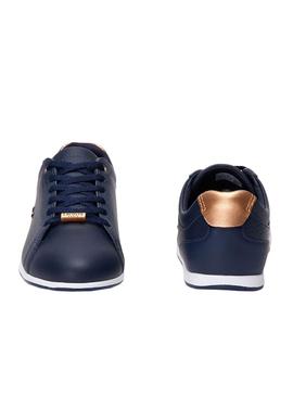 Sneaker Lacoste Rey Blau Marine Blau für Damen