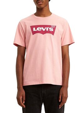 T-Shirt Levis Hausmarke Graphic Pinke für Herren