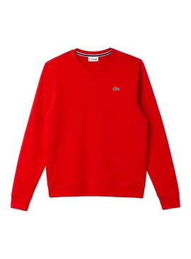Sweatshirt Lacoste Basic Rot für Herren