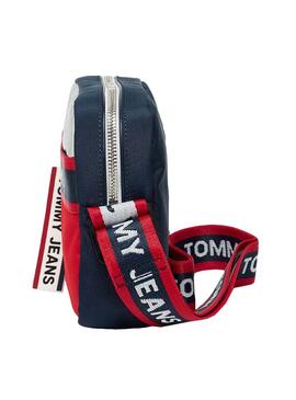 Handtasche Tommy Jeans Logo Tape Rot für Damen