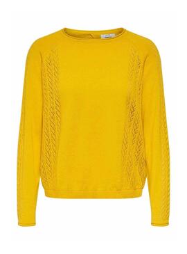 Pullover Only Eden Gelb für Damen