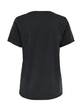 T-Shirt Only Penauts Schwarz für Damen