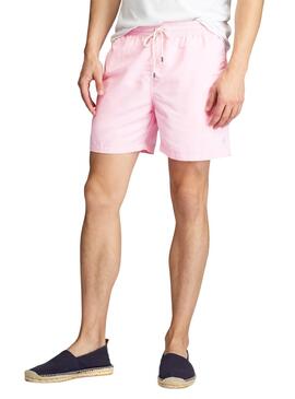 Badehose Polo Ralph Lauren Basic Rosa für Herren