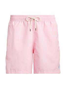 Badehose Polo Ralph Lauren Basic Rosa für Herren