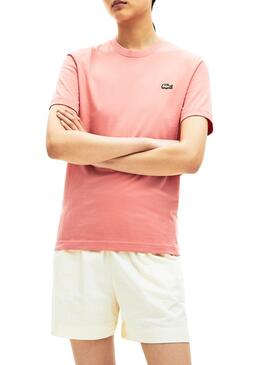 T-Shirt Lacoste Live Basic Pink Damen und Herren