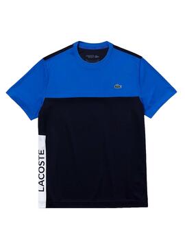 T-Shirt Lacoste Train Blau Marine Blau für Herren