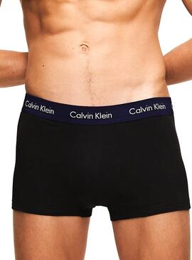 Pack 3 Unterhose Calvin Klein Rise Schwarz Herren