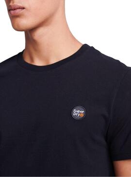 T-Shirt Superdry Kollektiv Schwarz für Herren