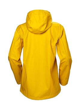 Wasserfeste Jacke Helly Hansen Moos Gelb für Damen