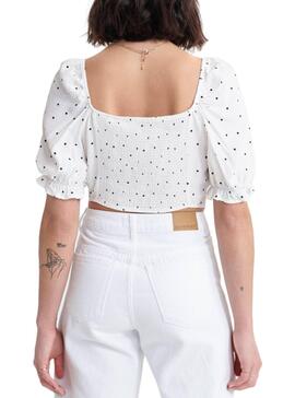 Top Superdry Quincy Weiss für Damen