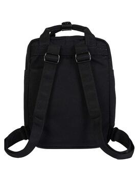 Rucksack Doughnut Macaroon Mini Black Serie Schwarz