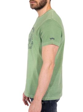 T-Shirt Norton Bronson Grün für Herren