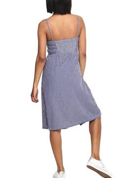 Kleid Only Luna Blau für Damen