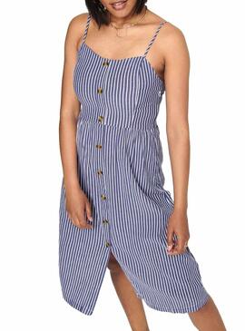 Kleid Only Luna Blau für Damen