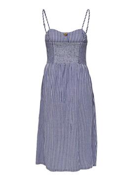 Kleid Only Luna Blau für Damen