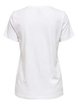 T-Shirt Only Kia Strong Weiss für Damen
