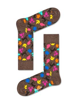 Socken Happy Socks Deer Brown Woman